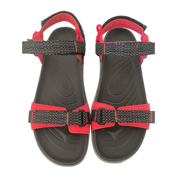 NEW ECCO X-TRINSIC 3S Water Sandals Slingback‎ Adjustable Red Size 10 to 10.5 - Picture 1 of 8
